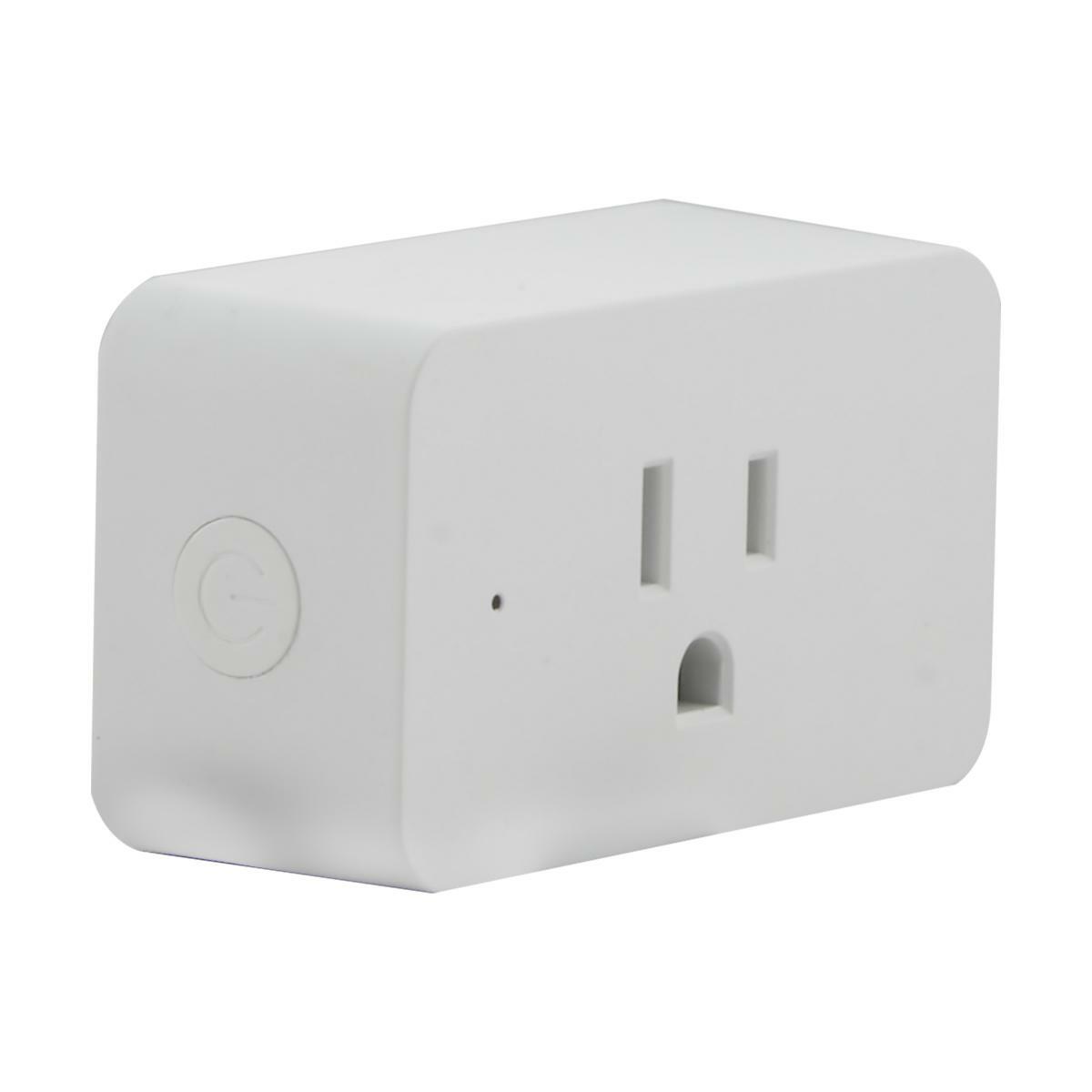 S11270 Starfish Rectangle Wi-Fi Smart Wall Switch, 125 V AC, 15 A, On/Off Operation, White
