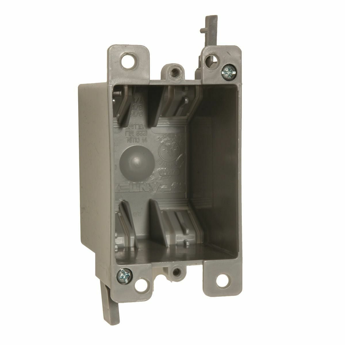 7887RAC Non-Metallic Round Cable Box, 1 Gangs, 14 cu-in