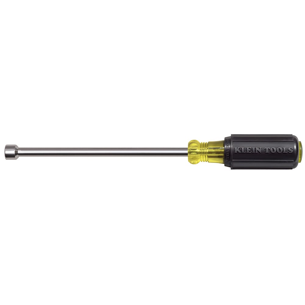 646-11/32M Cushion-Grip Magnetic Nutdriver, 11/32 in, Hollow Shank, Cushion Grip Handle, Polished Chrome