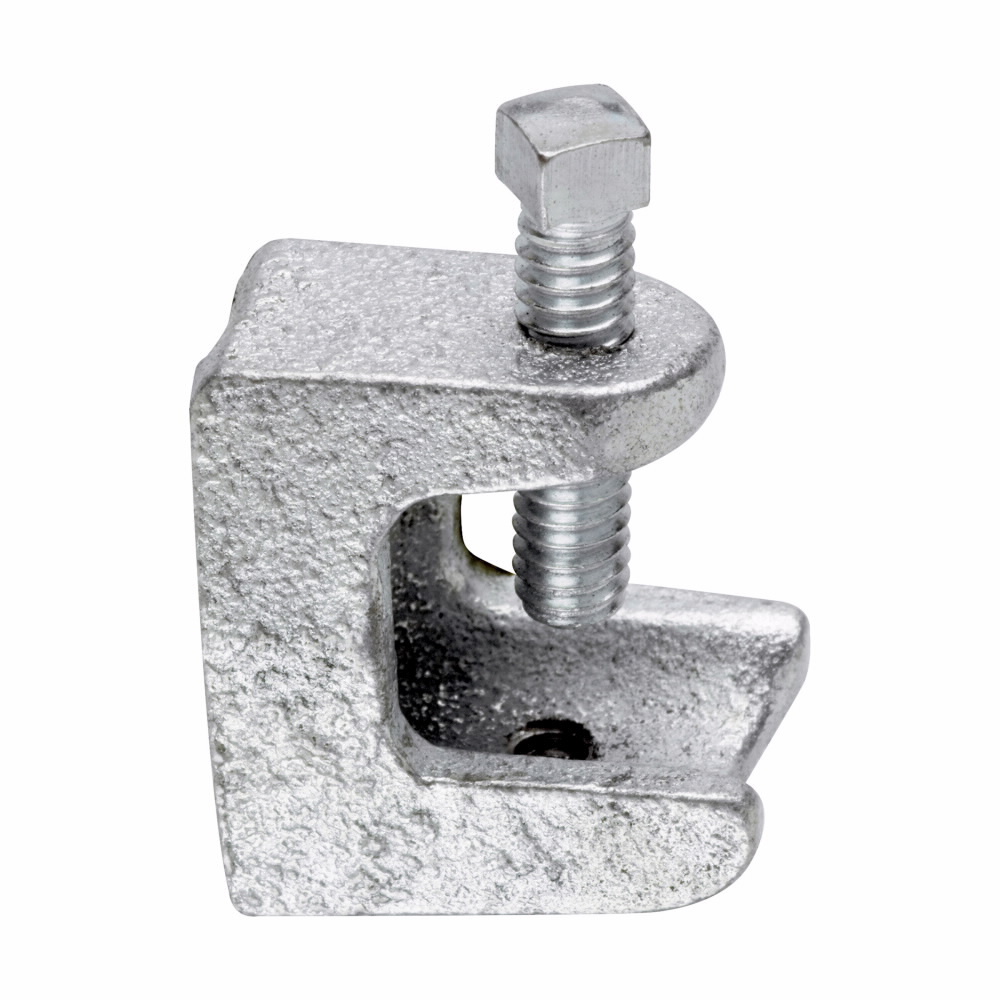 533 Beam Clamp/Insulator Support, 2 in Conduit, 330 lb Load, Malleable Iron, Zinc Plated