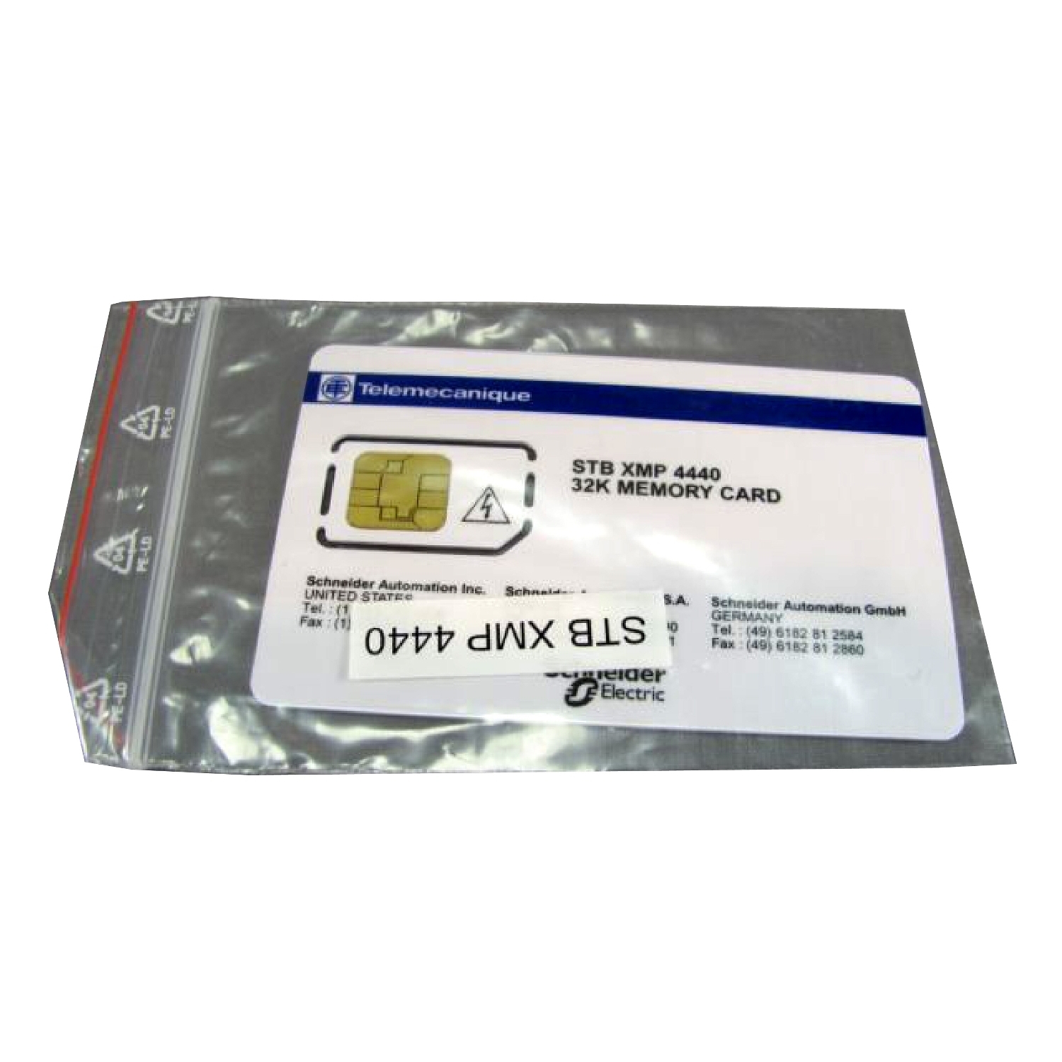 STBXMP4440 Modicon Removable Memory SIM Card, For Use With Standard Network Interface Module