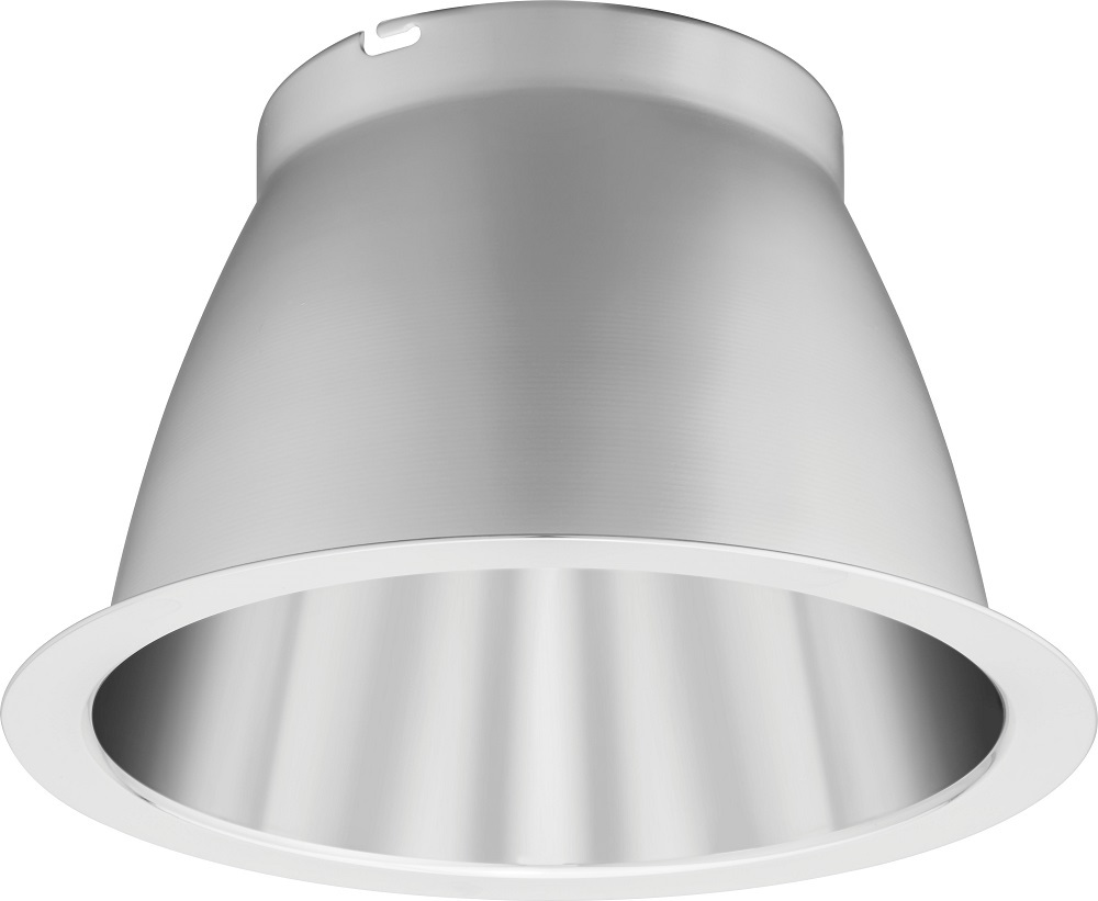 LO6AR LD TRIM Lighting Trim, LED Lamp, For Use With LDN6 6 in Round Open LED Non-IC New Construction Downlight, Aluminum