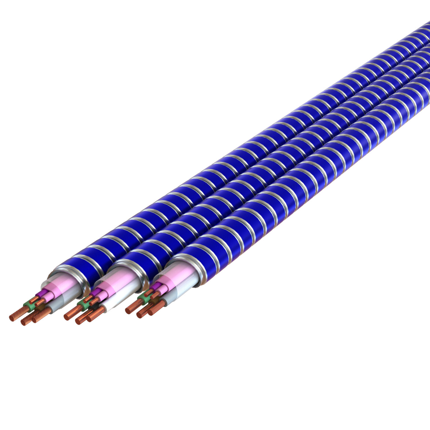 MC Glide Luminary Tuff, 16/2 and 12/2, Blue Steel Armor, 250 Foot