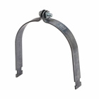 Eaton B-Line series O.D. pipe and conduit clamp, 0.0994" H x 6.1410" L x 1.25" W, Steel