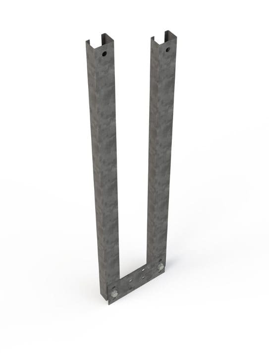 404001 C-Pile, For Use With Ground Fixed Tilt (GFT) Shared Rail Ground Mount System, G235 Steel
