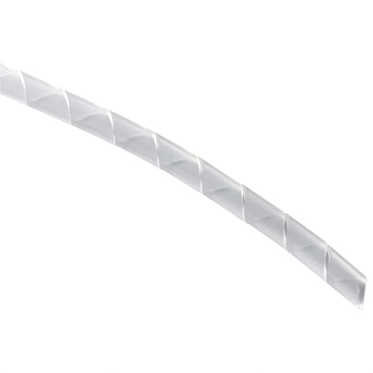 SRPE-1000F-9-C Ty-Rap Forward Cut Spiral Wrap, 1 in OD Dia x 100 ft L x 0.07 in THK, Polyethylene, Natural