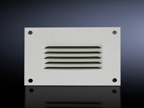 2541235 Integrated Louver, Sheet Steel, Pale Gray