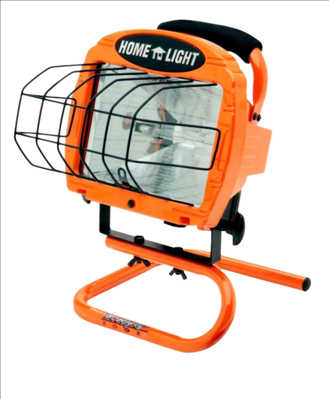 L33SW Dual Portable Rechargeable Work Light, Halogen Lamp, 120 V AC