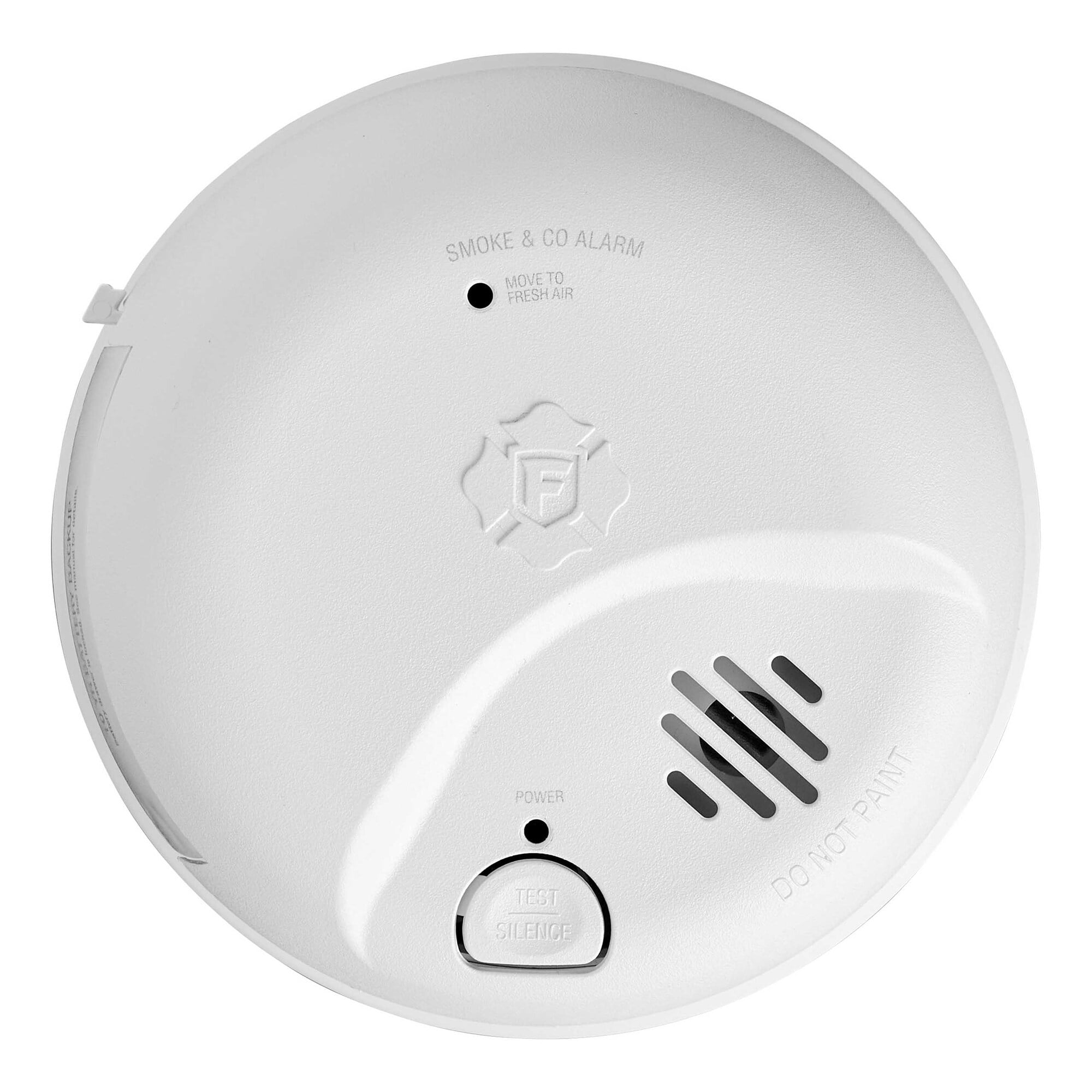 1046884 First Alert Combination Smoke Alarm, Electrochemical/Ionization Sensor, Power Source: Hardwired, 85 dB at 10 ft