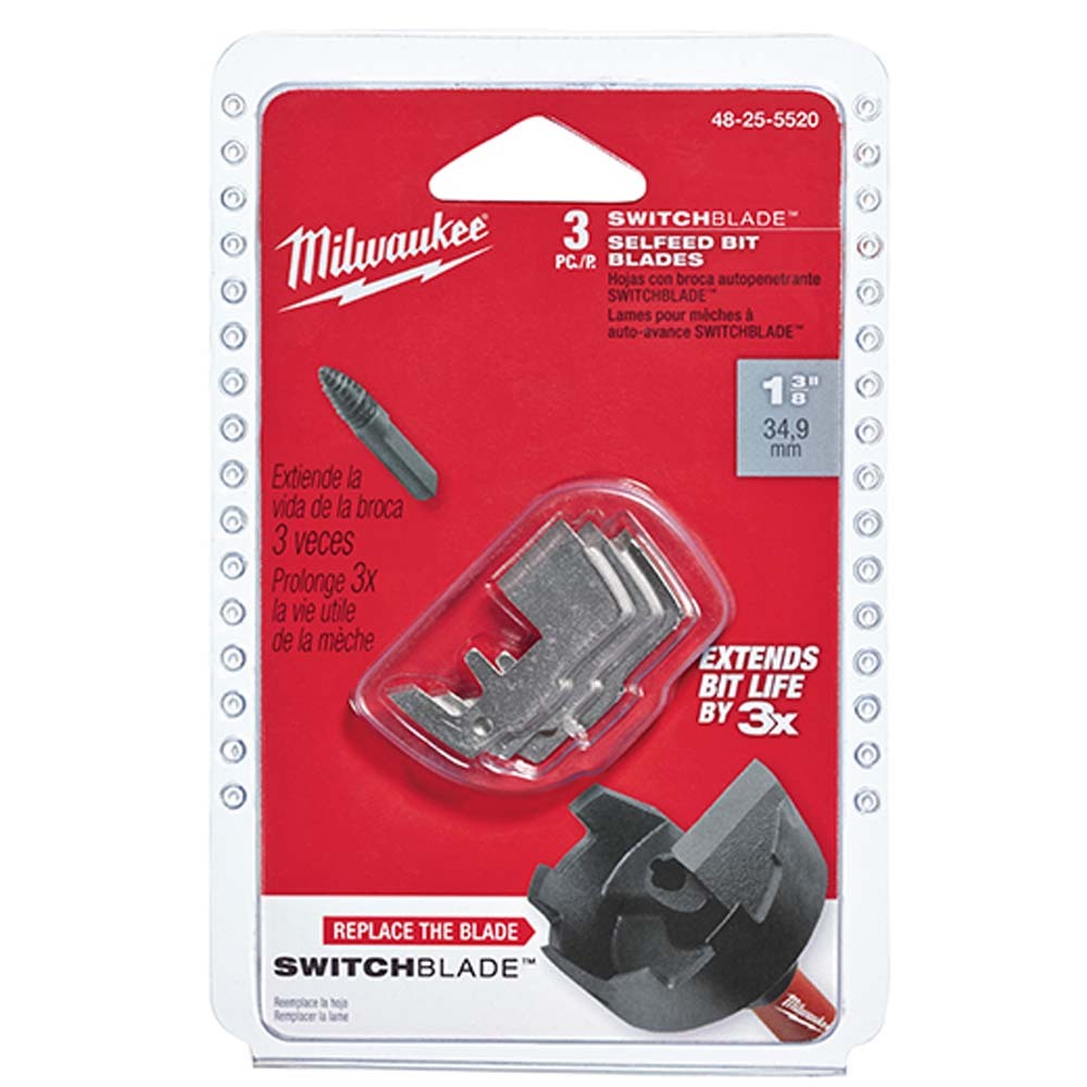 48-25-5525 Replacement Blade, For Use With SwitchBlade 2-1/4 in Sulfide Bit