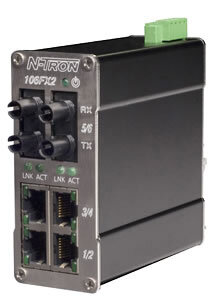 106FX2 MDR Unmanaged Ethernet Switch, SC 2km