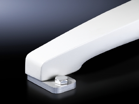 6206400 CP Series Tilting Adapter, For Use With 130 mm Dia Support Arm Connection, Die Cast Zinc, Light Gray