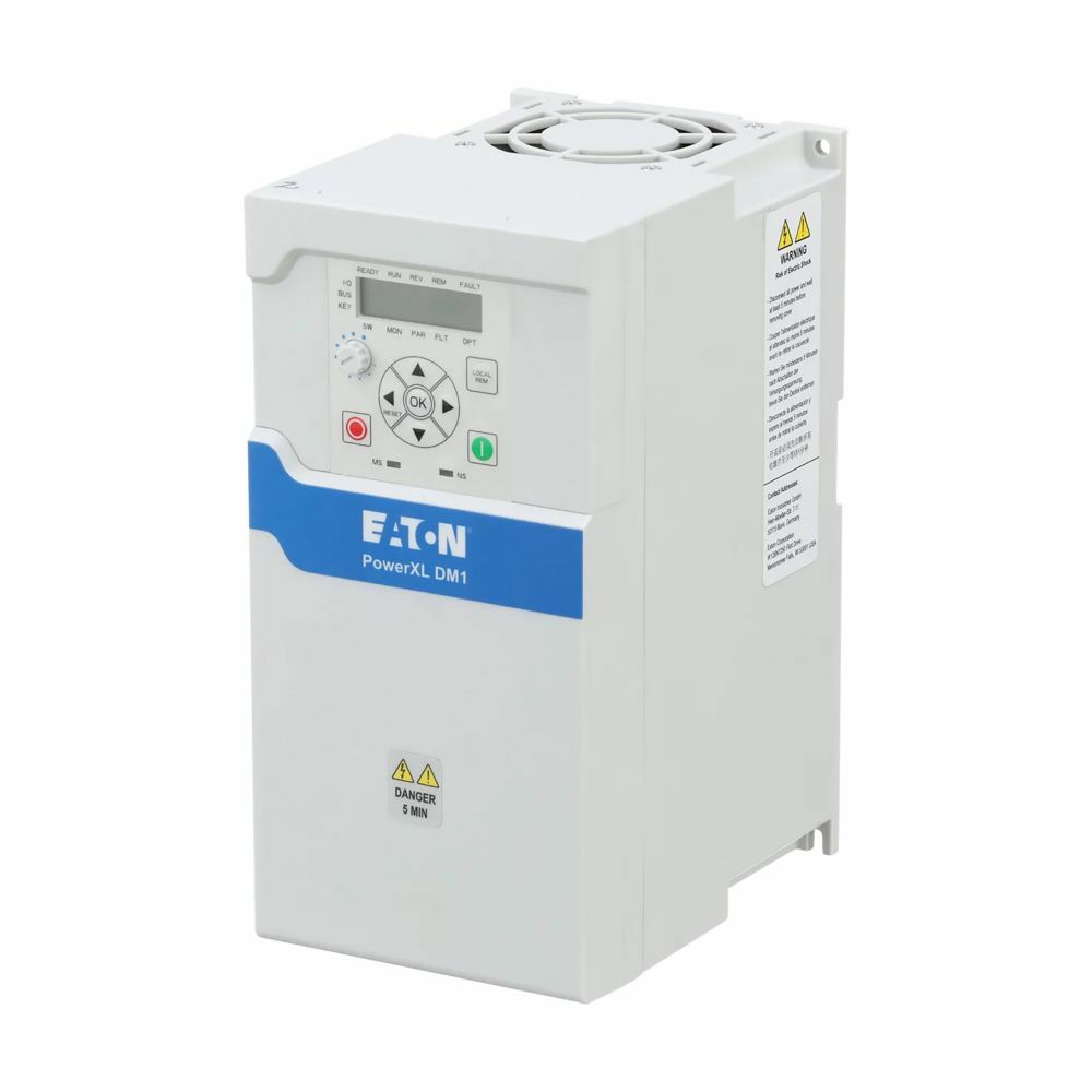 DM1-12017NB-S20S DM1 Drive, 200 to 240 V AC, 5.12 in W x 7.05 in D