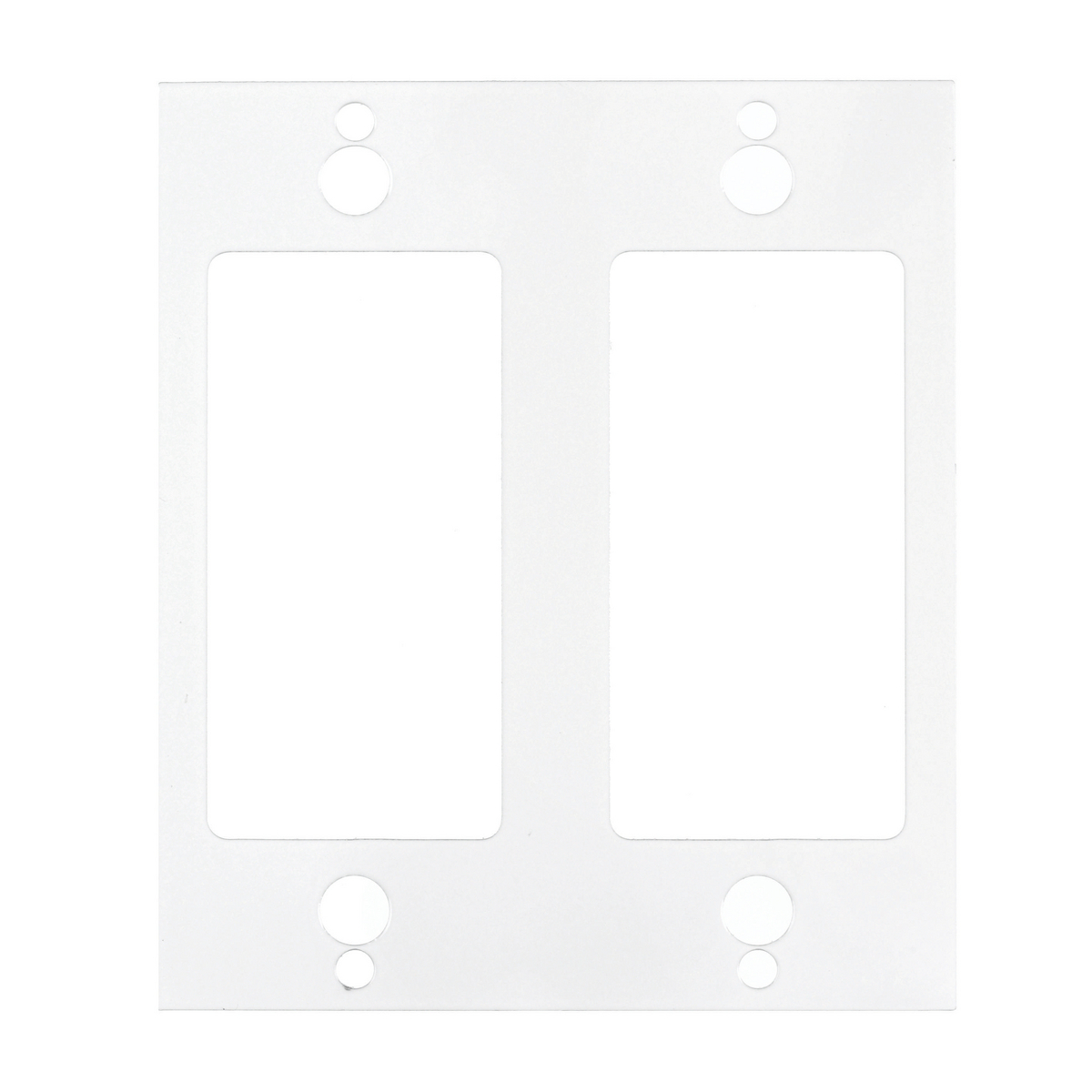 S1R8CSPM Center Standard Poke-Through Sub Plate, 3.6 in W, Steel