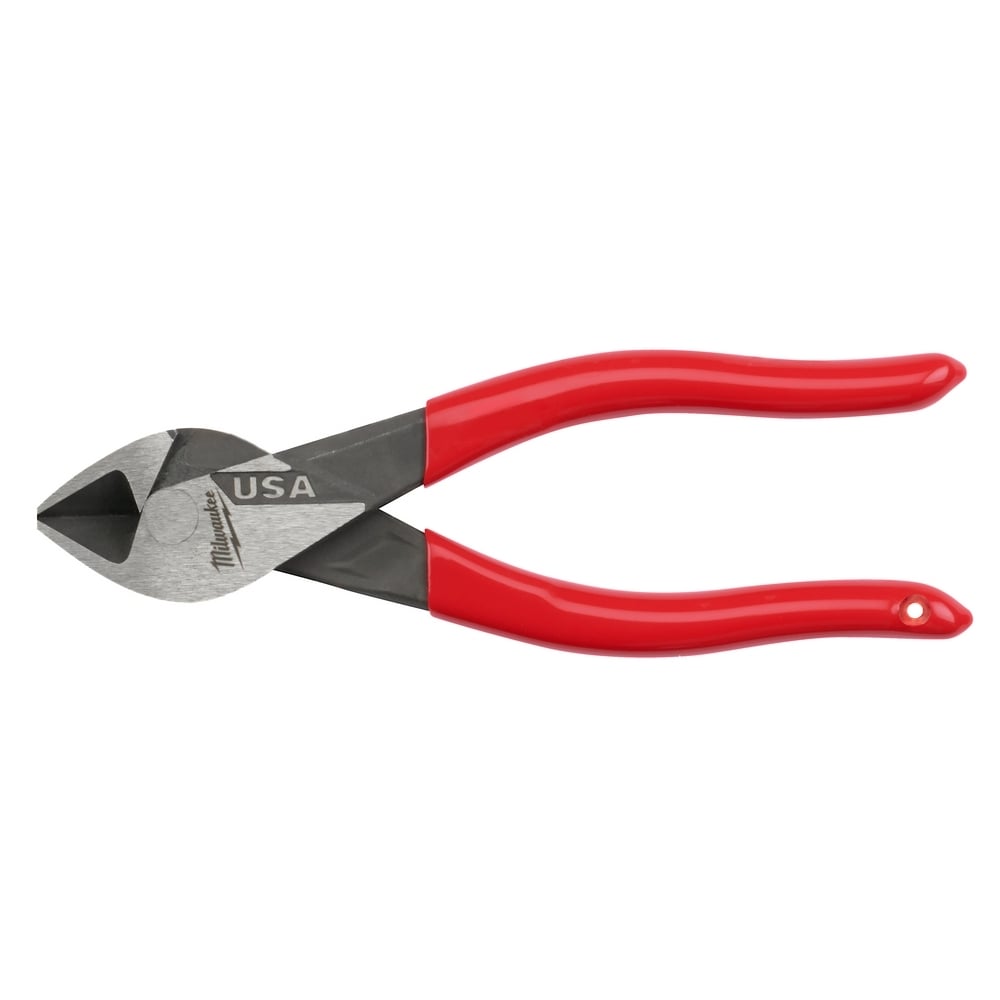 MT506 Plier, 6 in Nominal, Steel Jaw, 6.09 in OAL, Flush Cut