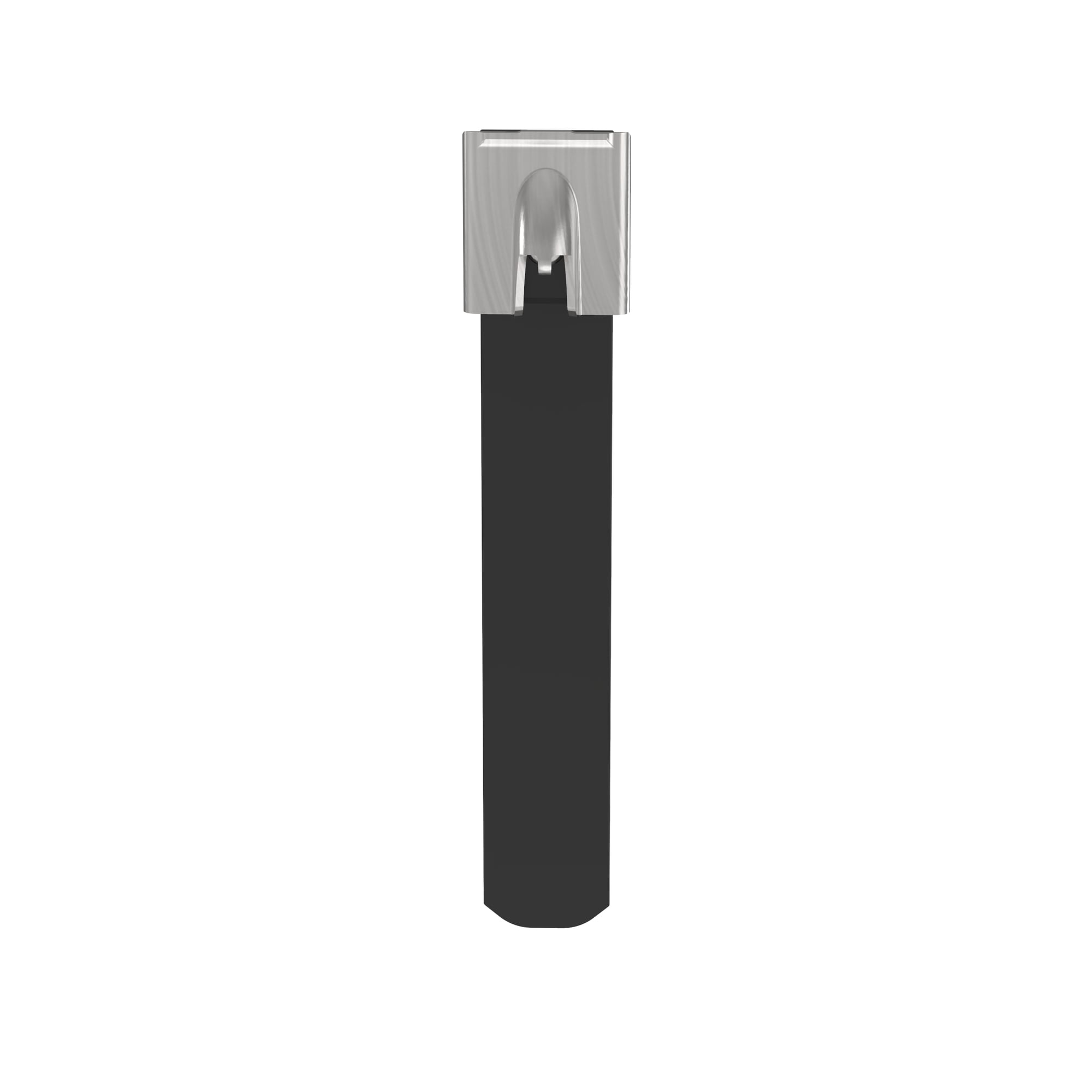 MLTFC4SH-LP316 Pan-Steel MLTFC Cable Tie, 17.1 in L x 0.63 in W x 0.022 in THK, 316 Stainless Steel/Fully Coated Polyester, Black