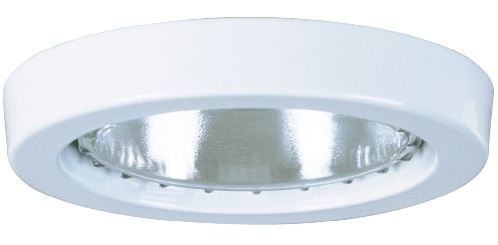 3H2O R6 1-Lamp Narrow Drop Flange Wetlite Full Reflector Trim, 4 in ID x 5-1/4 in OD, Incandescent Lamp, For Use With L3 and L3R Series Housing, Aluminum