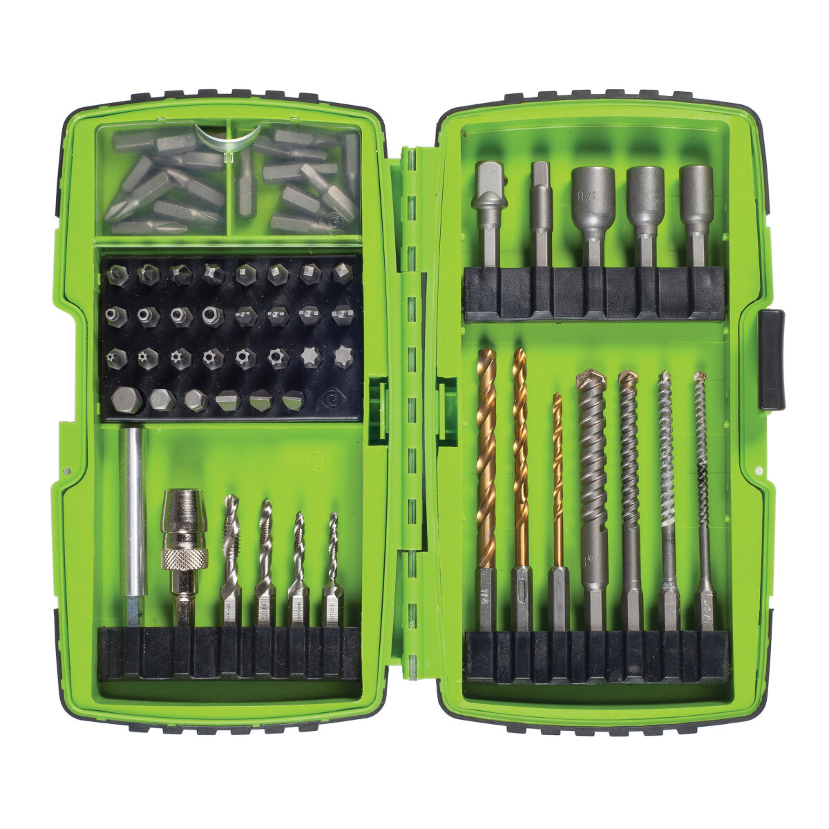 DDKIT-1-68 Drill Driver Bit Kit, 68 Pieces, Titanium Nitride