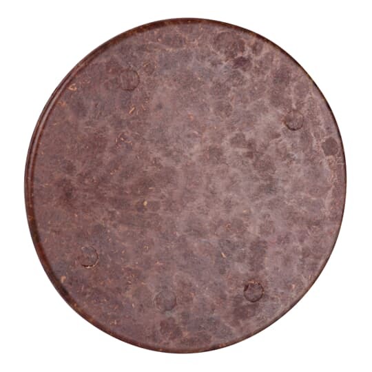 4052-BROWN Carlon Blank Flat Round Box Cover, 3-1/4 to 4 in Dia, Phenolic
