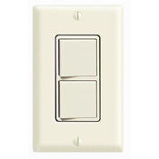 5641-T Decora 3-Way Dual Grounding Combination Switch, 15 A, 120/277 V AC, 1 Poles