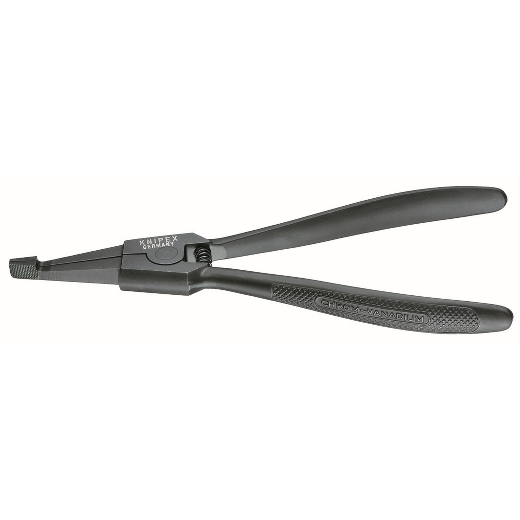 Retaining Ring Pliers for Retaining Rings on Shafts, 6 3/4 in., Bare handles