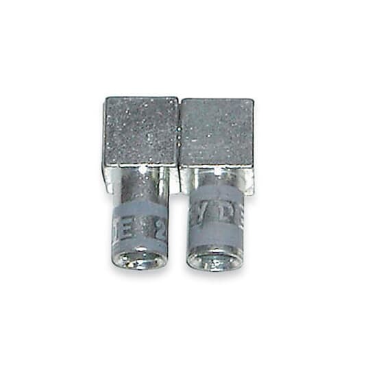 MD4F-2 Color-Keyed 1-Load Female Motor Lead Pigtail Disconnect, 4 AWG Beryllium Copper Conductor, Die Code: 29, Copper