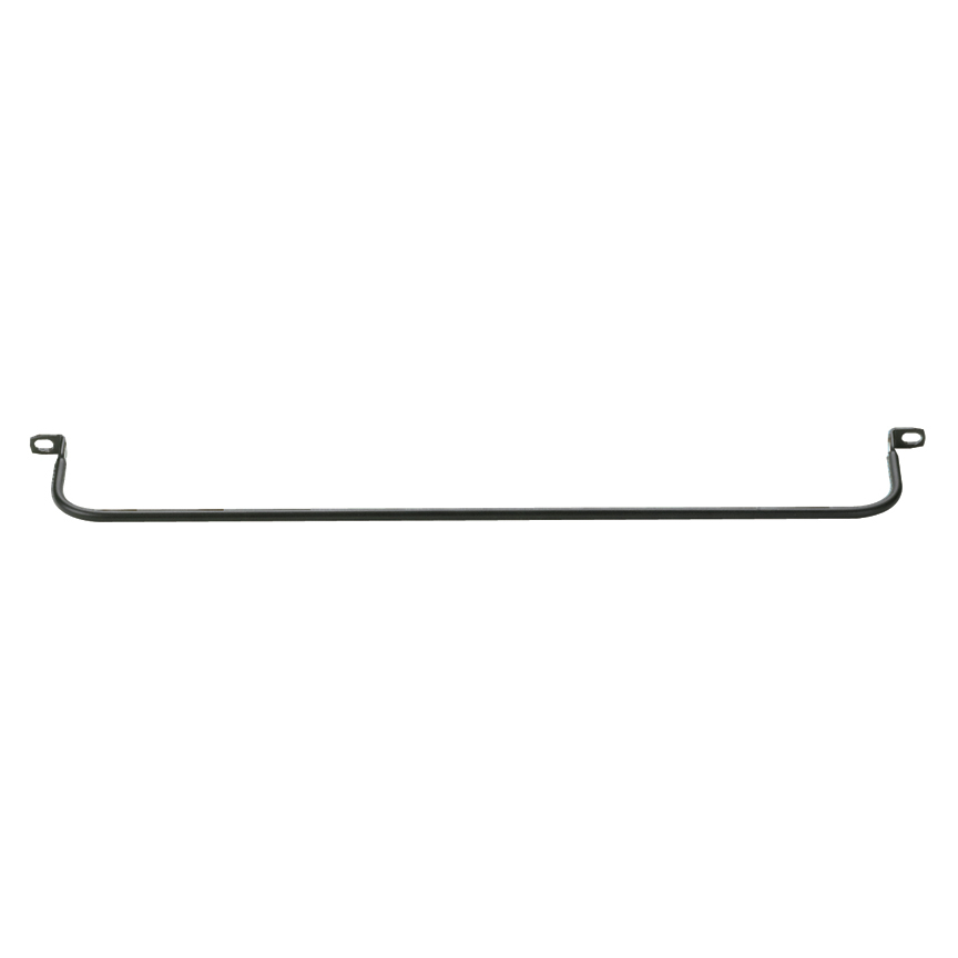 SRB19BLY Extended Strain Relief Bar, 18.98 in W x 2.81 in D x 0.4 in H, Steel, Black, For Use With Patch Panel
