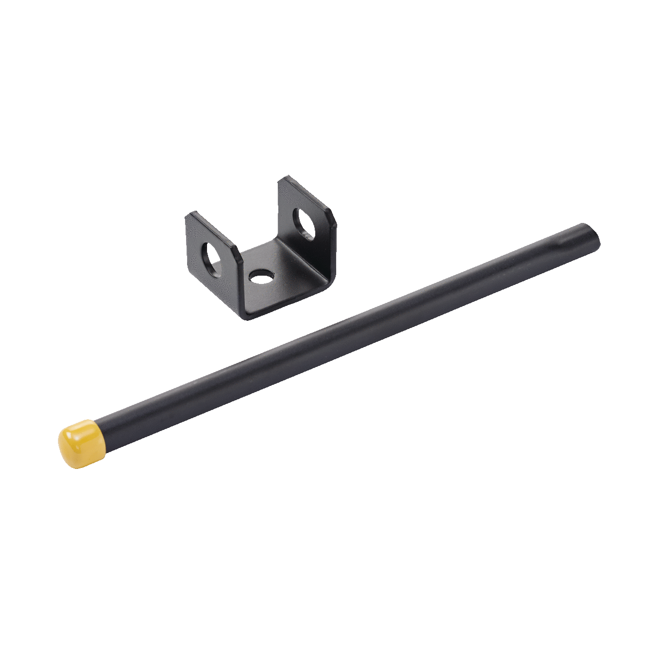 LRPB DCR Retaining Post Kit, 7 in L, For Use With Cable Pathway, Steel, Black
