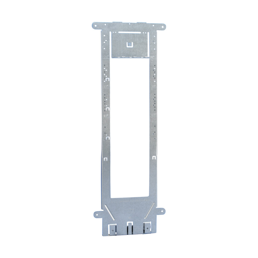 A1F1218 Floor Mounted Bracket, Steel, Pre-Galvanized