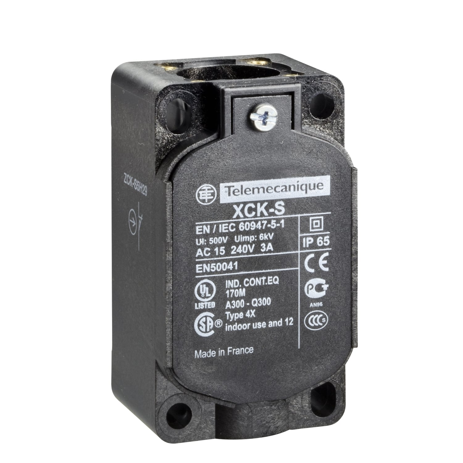 ZCKSD39 Standard format, 1NO-2NC contact, IP65 enclosure