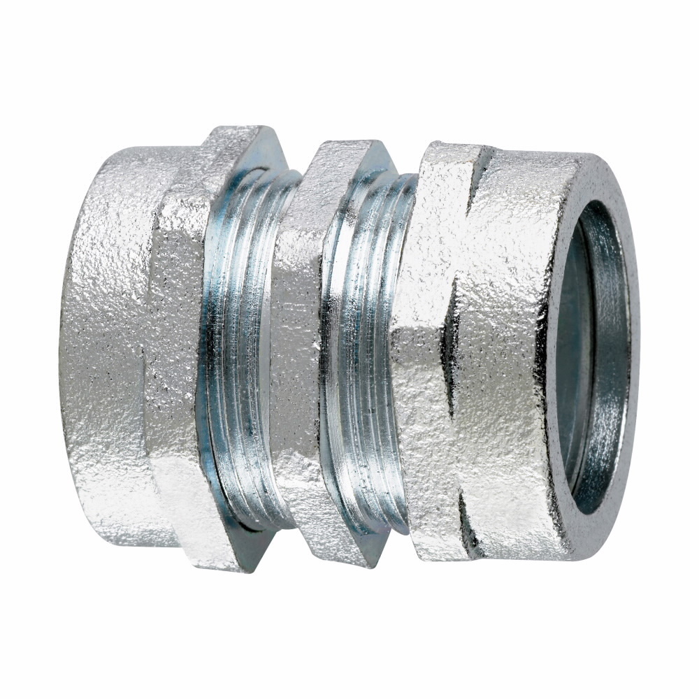 CPR23 Compression Coupling, 1 in, For Use With Rigid/IMC Conduit, Malleable Iron