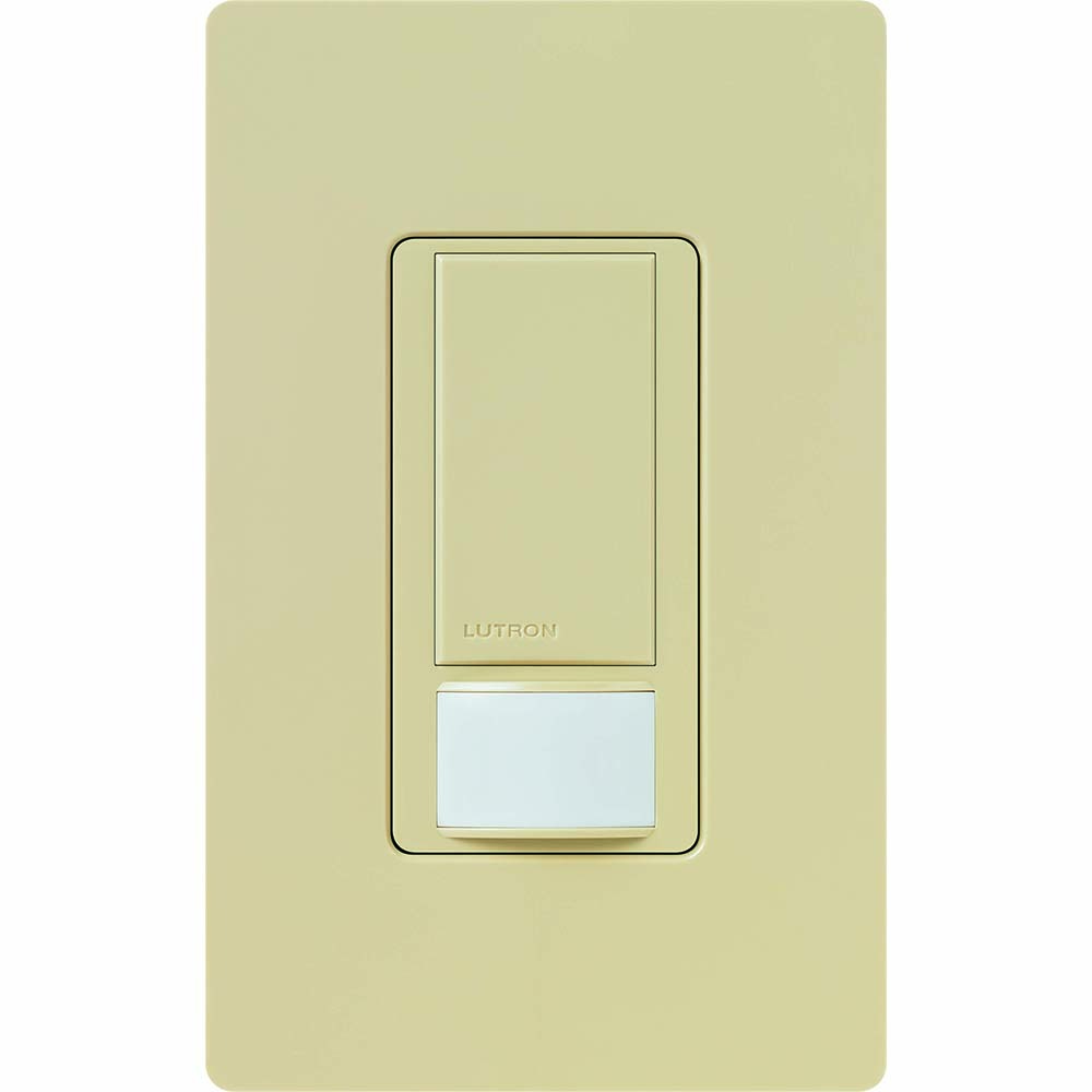MRF2S-8SS-IV Vive Maestro Occupancy/Vacancy In-Wall Sensor Switch, 8 Amp Light/4.4 Amp Fan Switching, 120/277V, Ivory