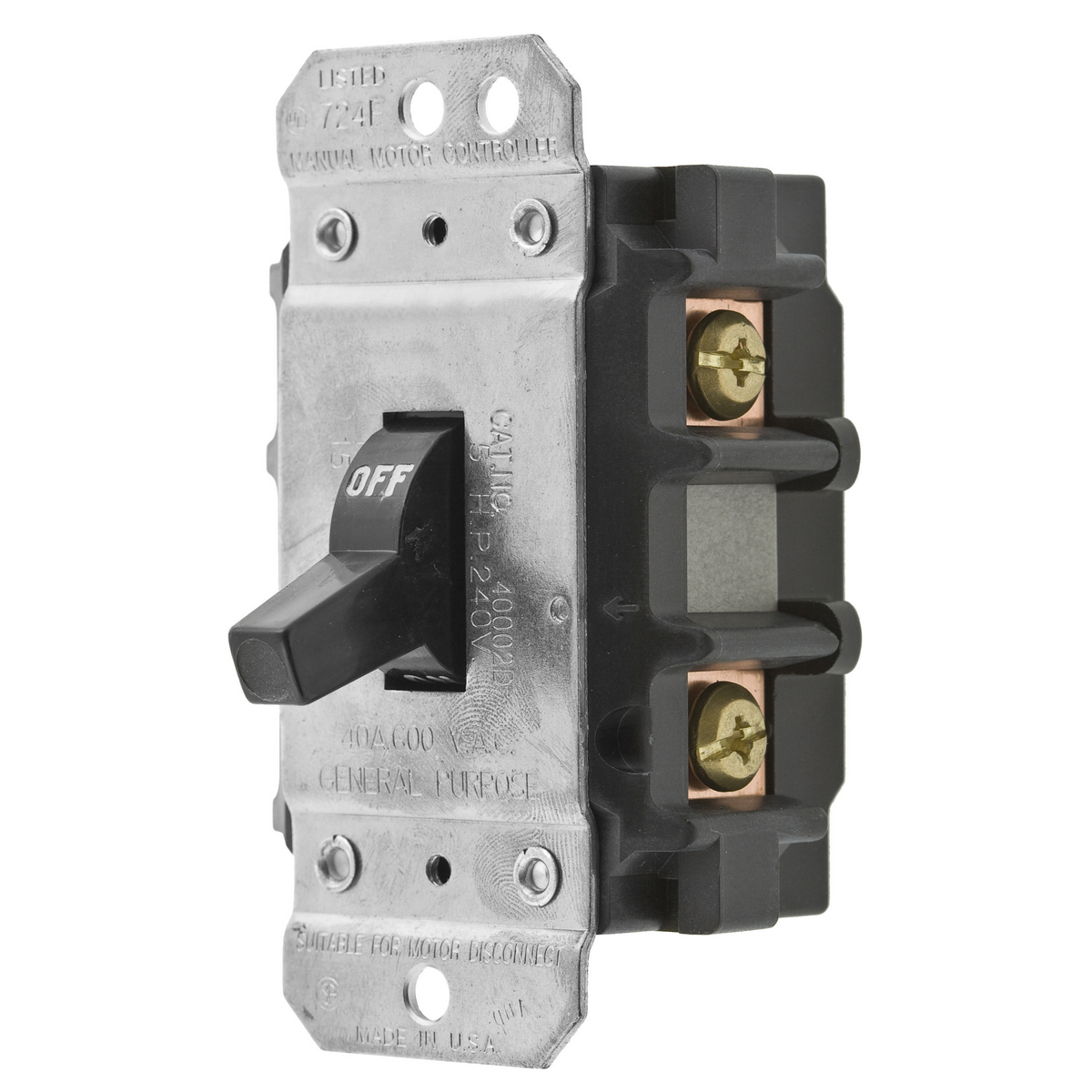 HBL7832DS 1-Phase Standard Disconnect Switch, 600 VAC, 30 A, 18000 W Power Rating