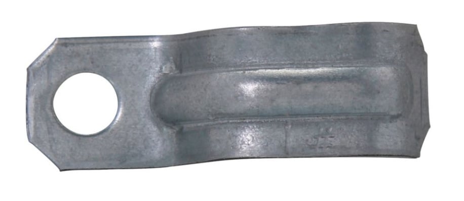 SE701 1-Hole Service Entrance Strap, 8 to 4 AWG, For Use With SE and USE Type Service Entrance Cable, Stamped Steel, Zinc Plated