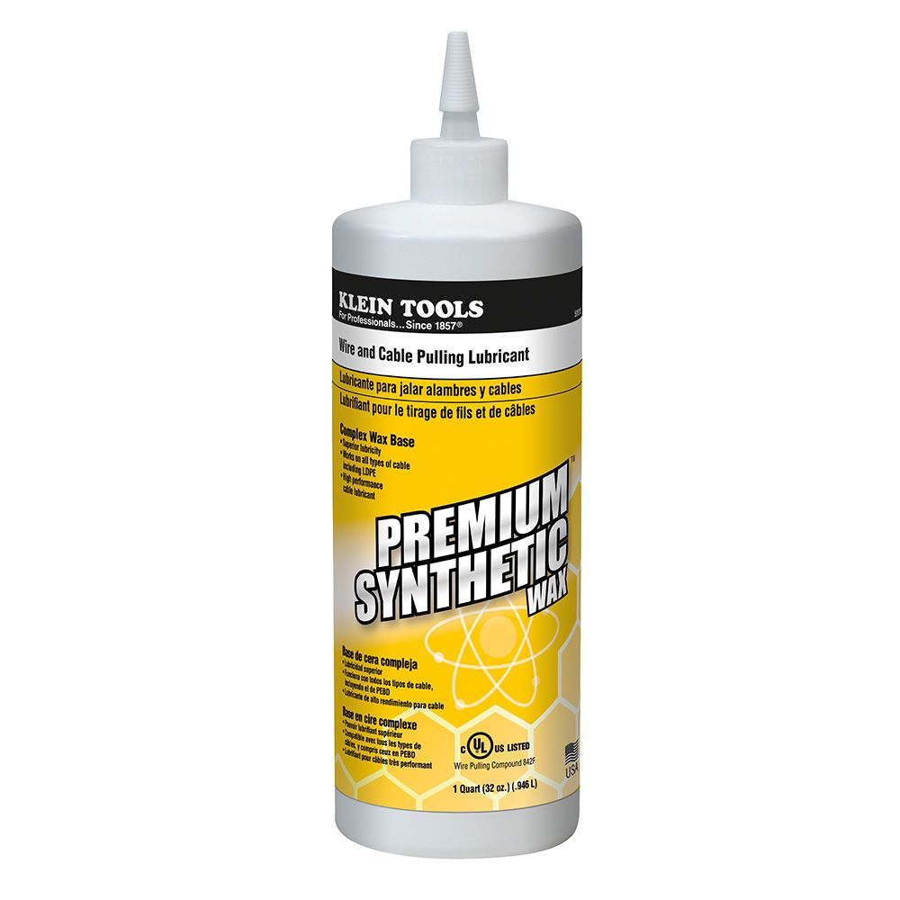 56117 Synthetic Wax, 1 qt Container Squeeze Bottle Container