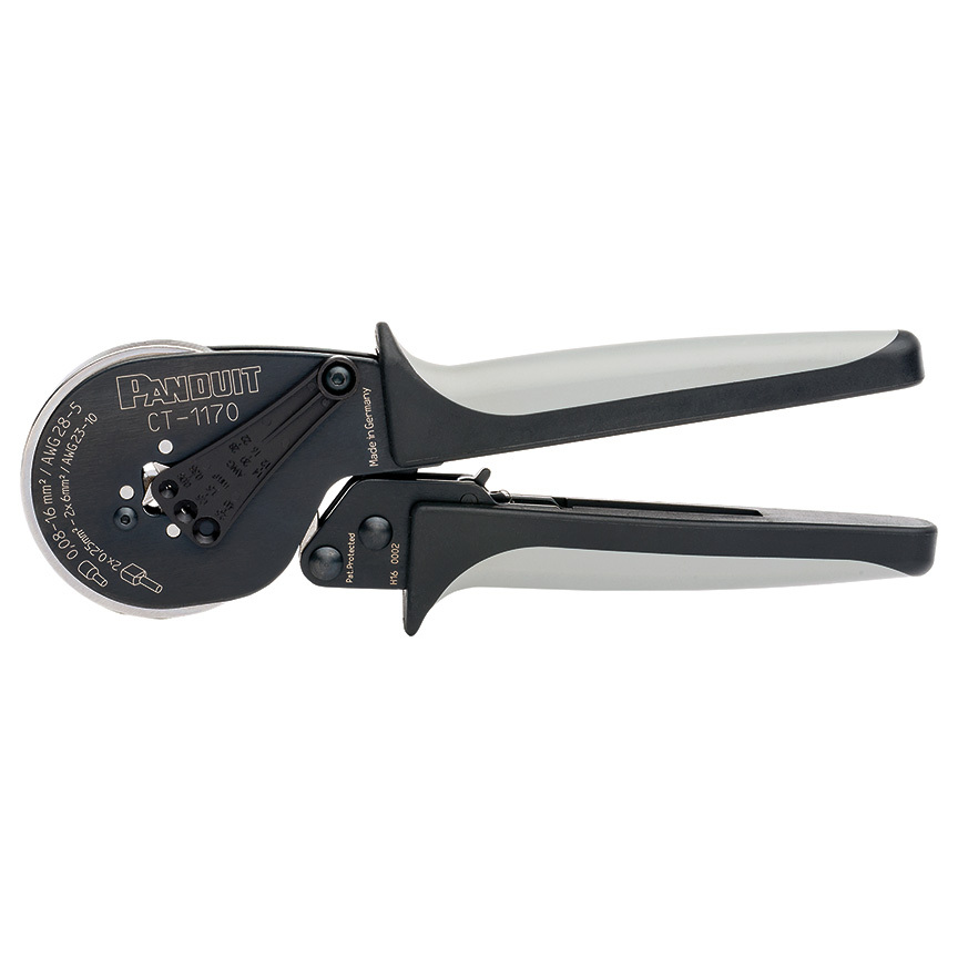 CT-1170 Controlled Cycle Ferrule Crimping Tool With Point Locator, 28 to 5 AWG Cable/Wire