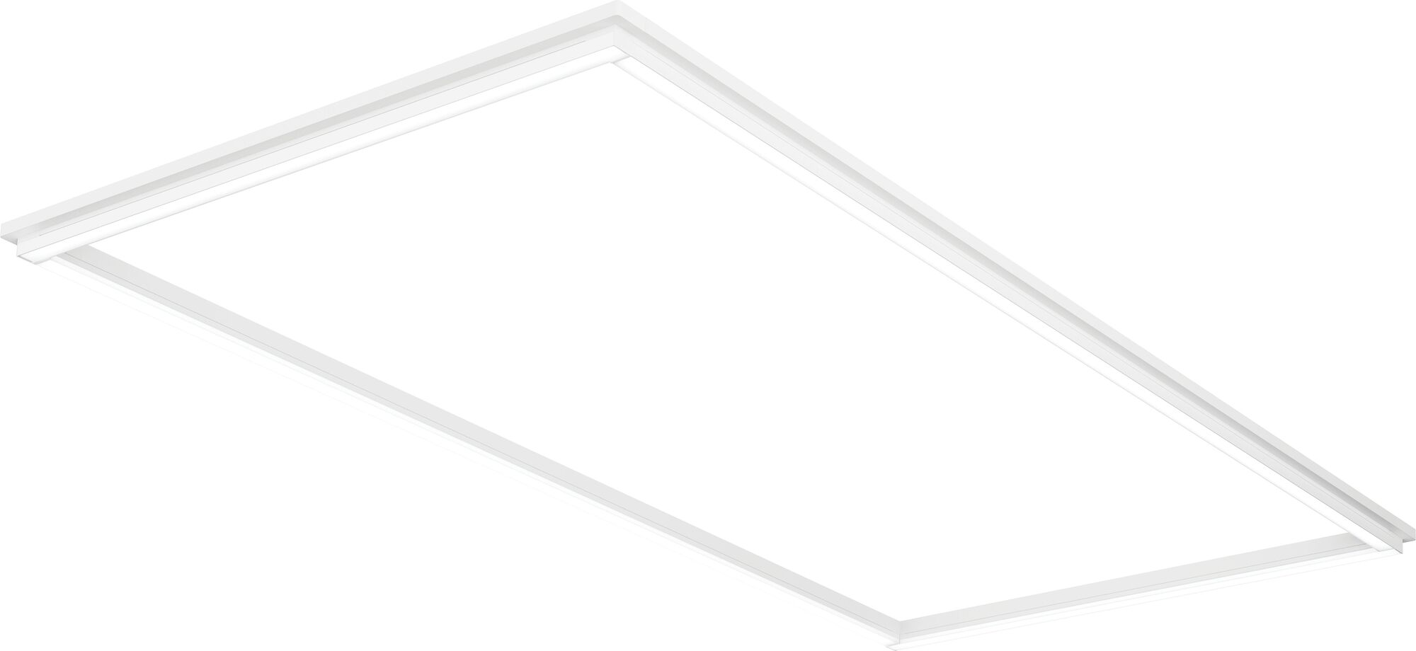 LFRM 2X4 ALO8 SWW7 MVOLT M6 Lay-in LED Frame, 2 ft x 4 ft, 3500/4300/5500 LM, 3500/4000/5000K