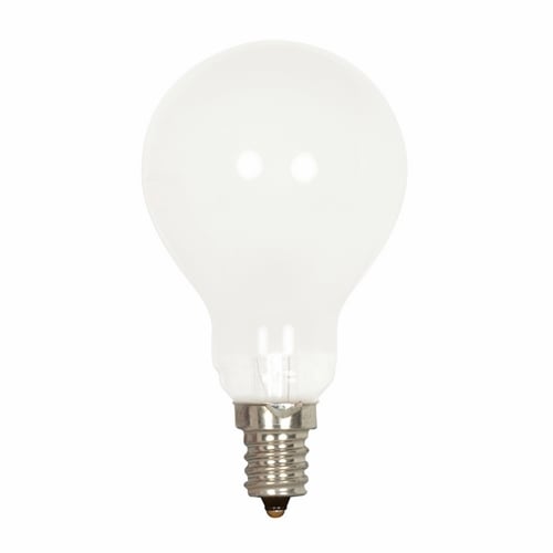 S4163 Dimmable General Service Incandescent Lamp, 60 W, E12 Incandescent Lamp, A15 Shape, 700 Lumens Initial