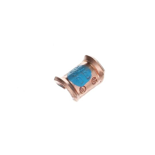 54710 Color-Keyed Standard C-Tap Compression Connector, C Shape, 1 Taps, 10 to 8 AWG Main/Run, 12 to 10 AWG Tap, Copper