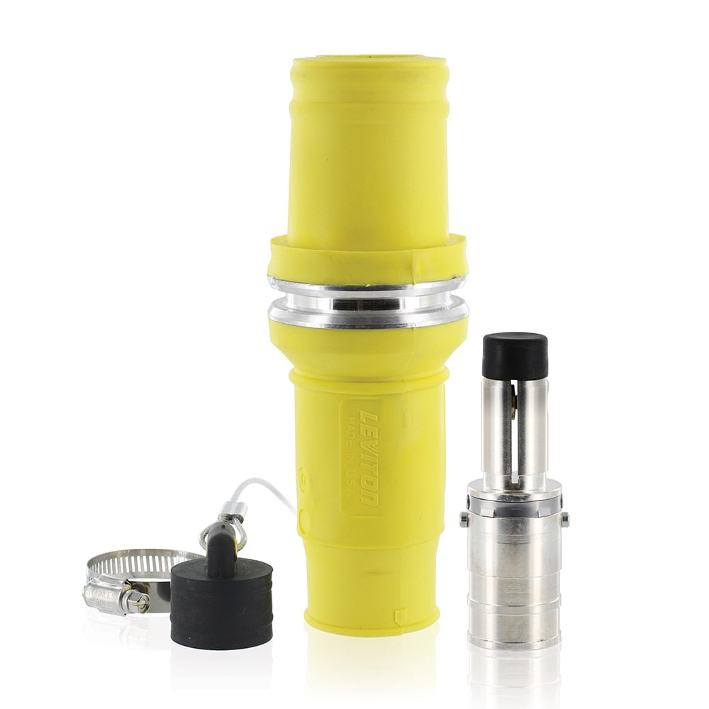 49M77-Y Rhino-Hide 1-Pole Complete Male Connector, 1 kV AC, 1135 A, 777 kcmil Wire, Crimp/Solder, NEMA 3R