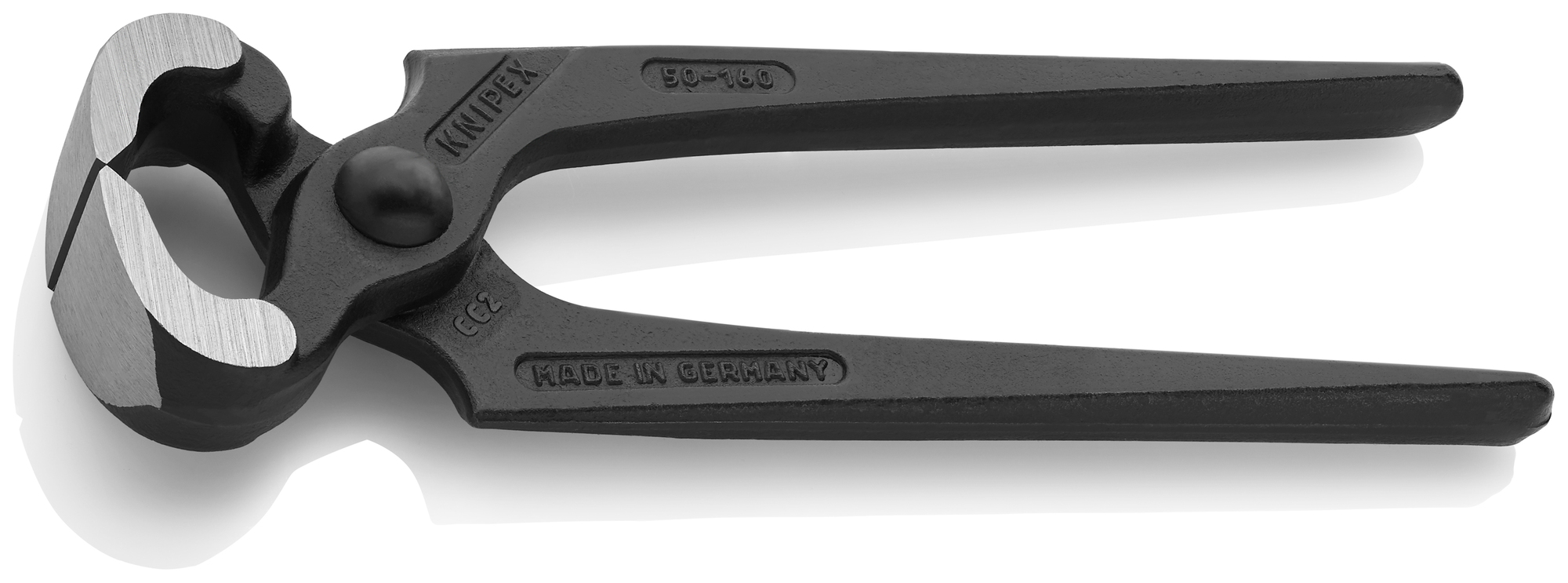 Carpenters' End Cutting Pliers, 6 1/4 in., Bare Handles, Polished