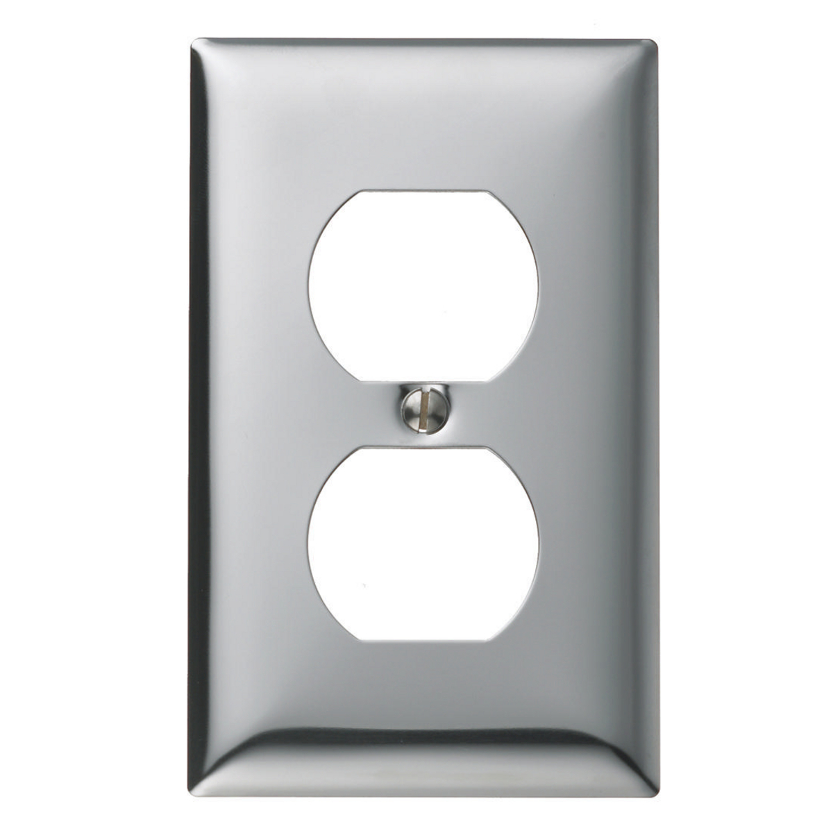 SCH8 Standard Receptacle Wall Plate, 1 Gangs, Nylon