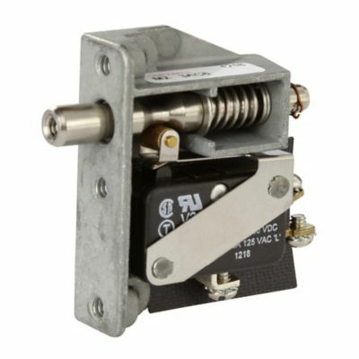 MICRO SWITCH AC Series Door Switch, Single Pole Double Throw Circuitry, 15 A at 250 Vac, Rod Actuator, Silver Contacts, Screw Termination