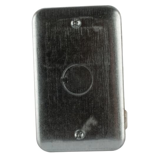 68-C-5 Steel City Utility Box Cover, 4-1/8 in L x 2-1/2 in W, Steel