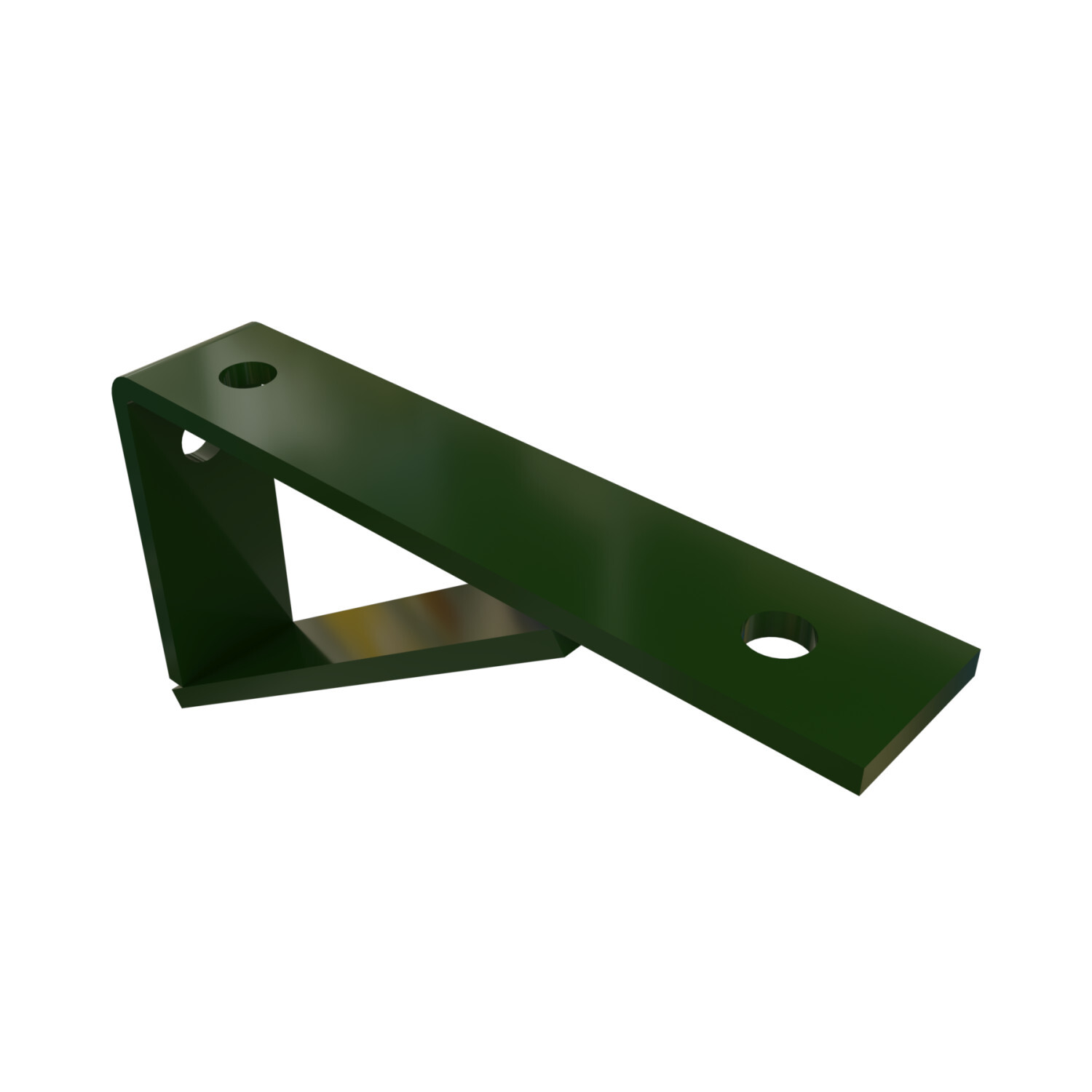 P1769-GR P1769 Channel Bracket, 8-1/2 in L x 1-5/8 in W x 1/4 in THK, HRPO Steel