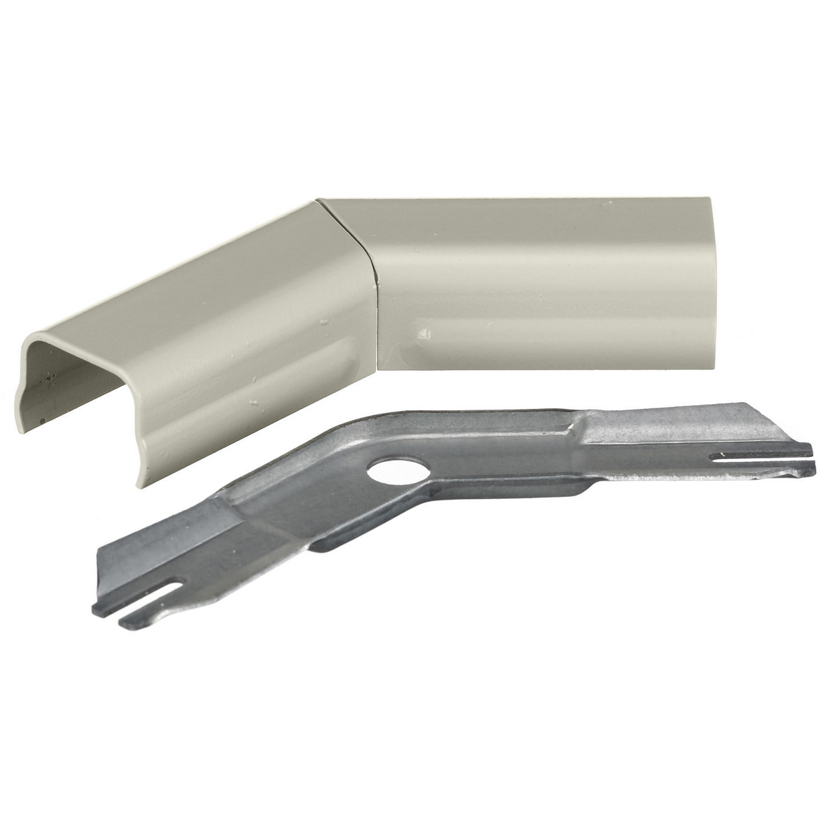HBL512IV HBL500 Standard Raceway Elbow, 45 deg Bend, Roll Formed Steel