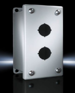 8017654 PB Series Standard Pushbutton Box, NEMA 4/12/13, Carbon Steel