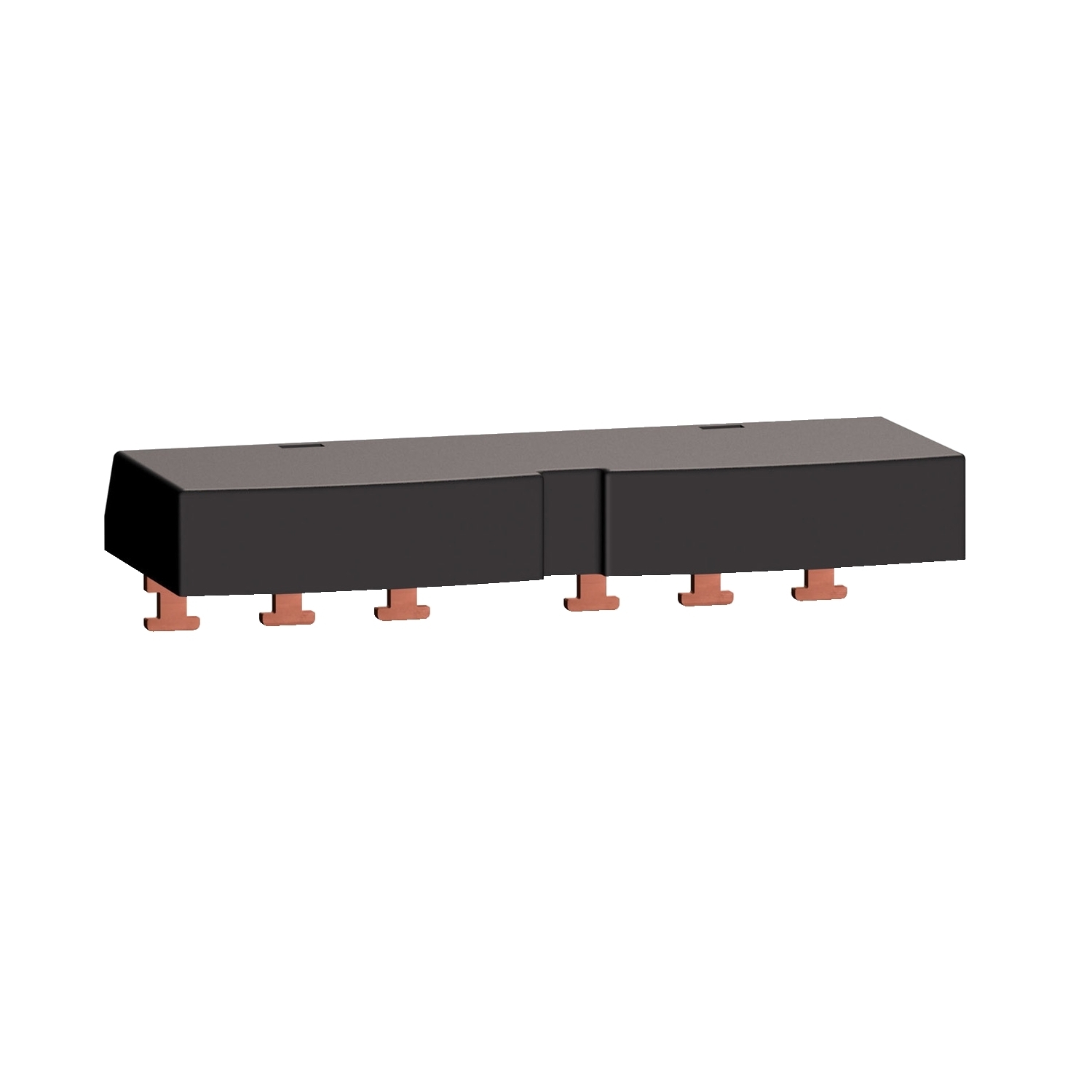 GV3G264 Linergy Combinational Busbar, 3 Poles, For Use With TeSys GV3P, GV3L, LC1D40A...D65A Contactor