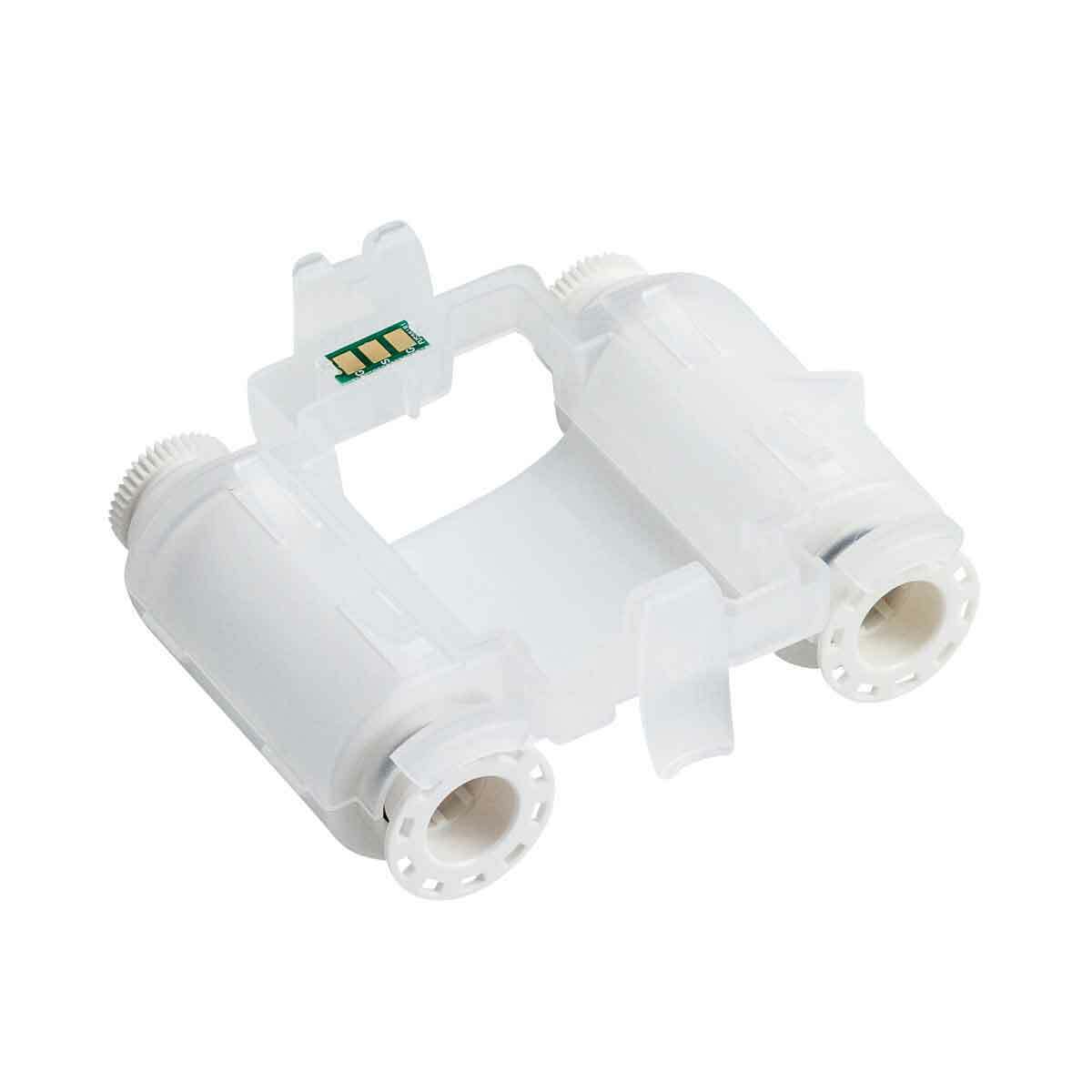 M71-R4400-WT 1-Color High Density Thermal Transfer Printer Ribbon, 150 ft L x 2 in W, Resin, White