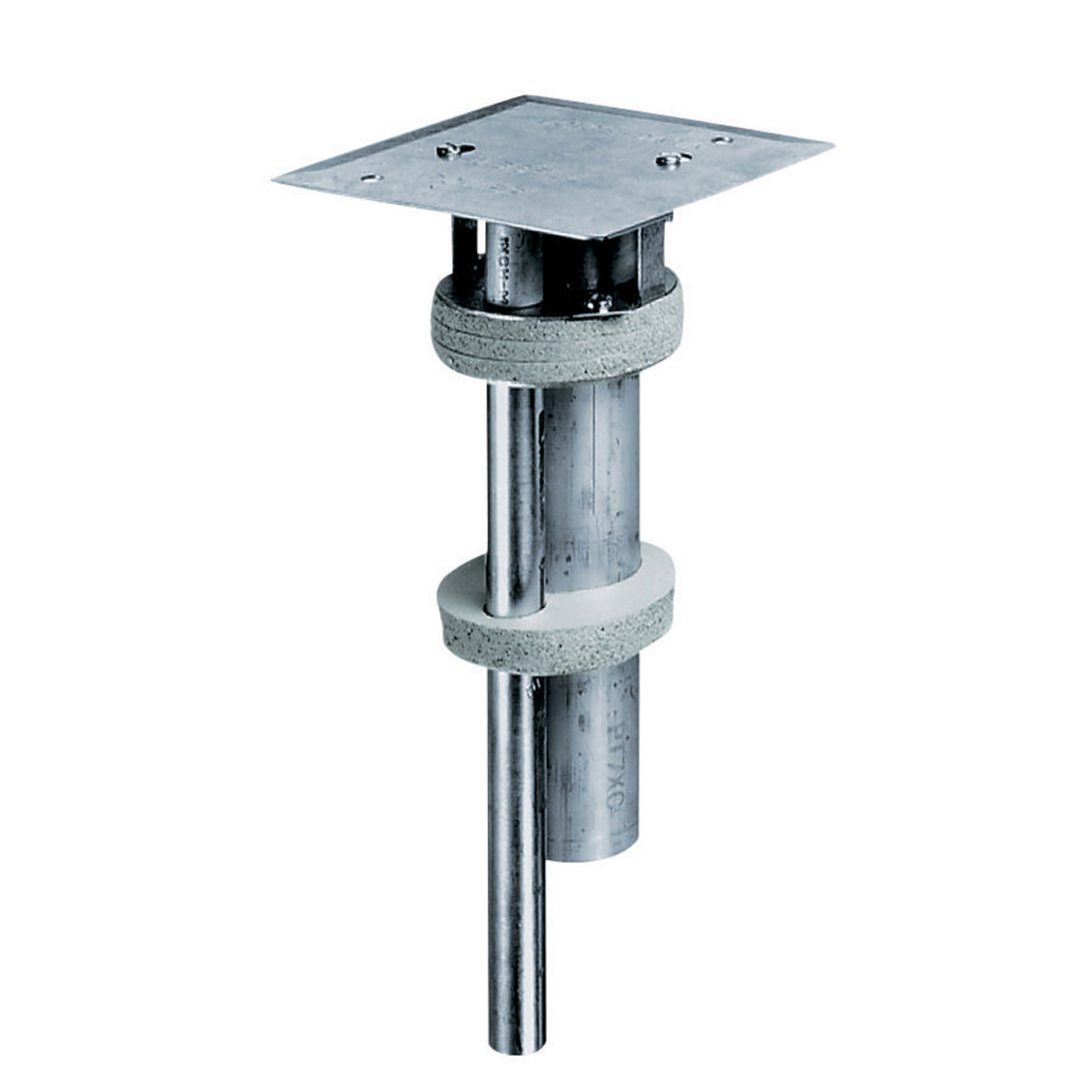 PT7XC Large Capacity Multi-Service Standard FRPT Pedestal With EMT Stem, 3 in Hole, Composite